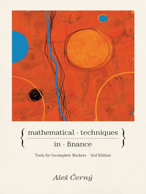 cover image of Mathematical Techniques in Finance